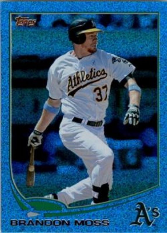2013 Topps #601 Silver Slate Blue Sparkle