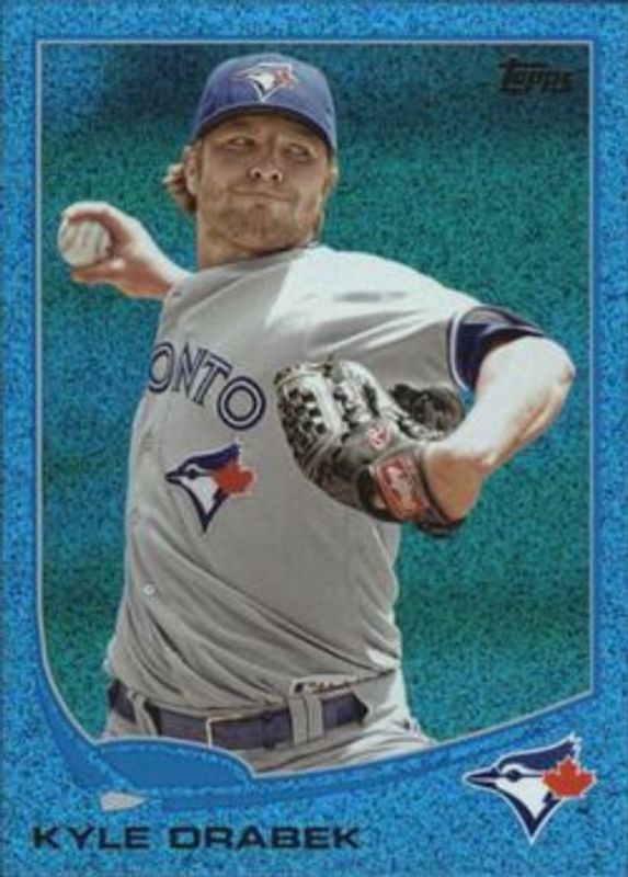 2013 Topps #304 Silver Slate Blue Sparkle