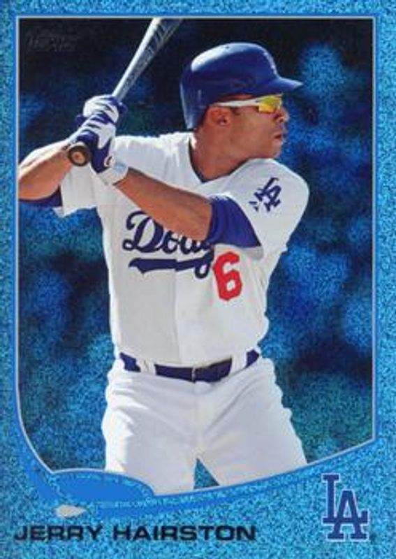 2013 Topps #306 Silver Slate Blue Sparkle