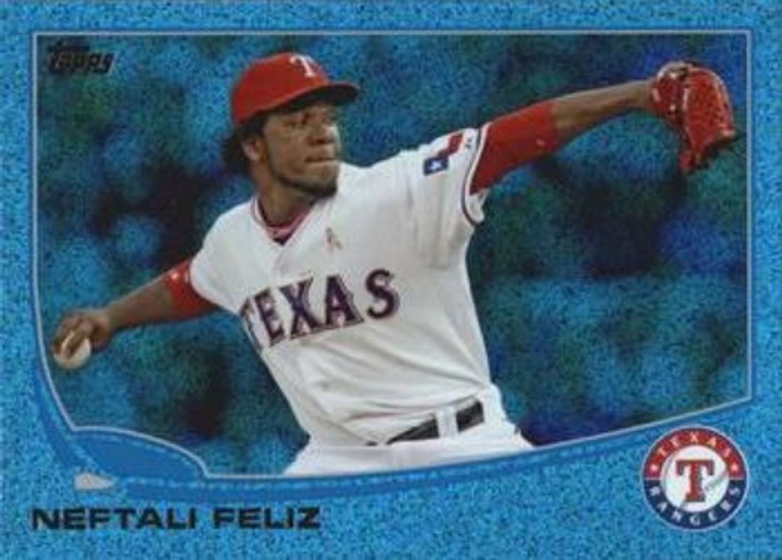 2013 Topps #30 Silver Slate Blue Sparkle