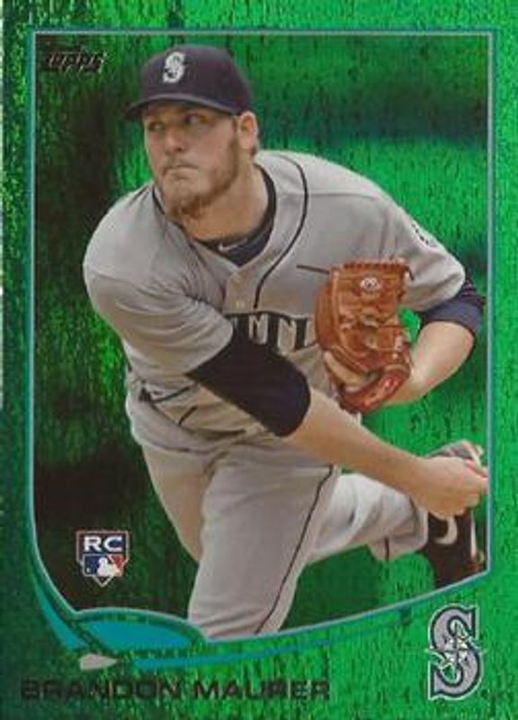 2013 Topps #435 Emerald Foil