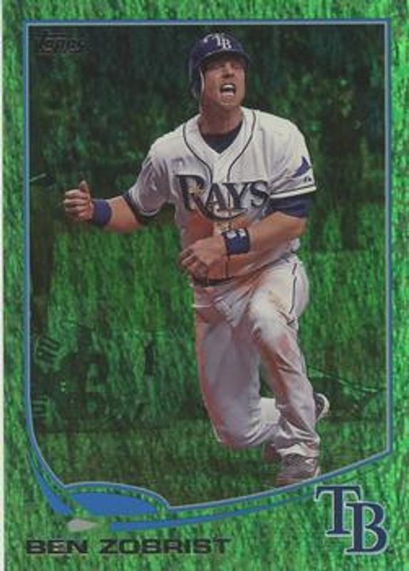 2013 Topps #218 Emerald Foil