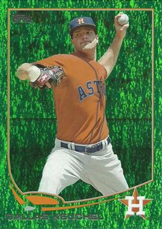 2013 Topps #522 Emerald Foil
