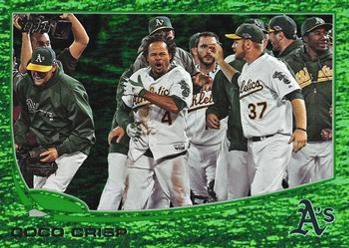 2013 Topps #408 Emerald Foil