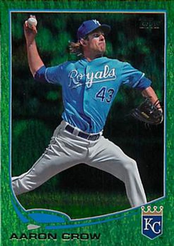 2013 Topps #243 Emerald Foil