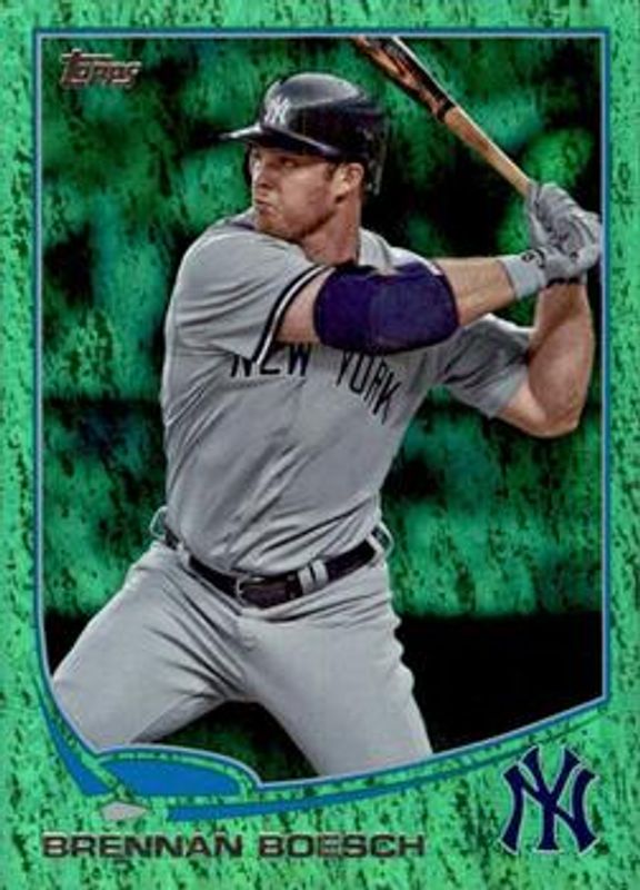 2013 Topps #509 Emerald Foil
