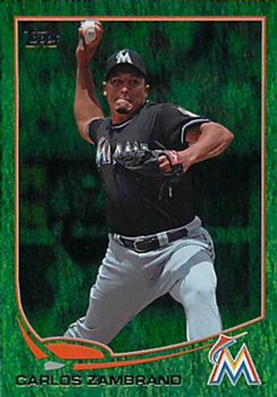 2013 Topps #238 Emerald Foil