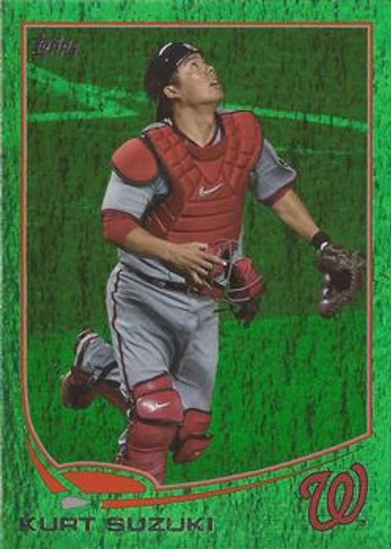 2013 Topps #208 Emerald Foil