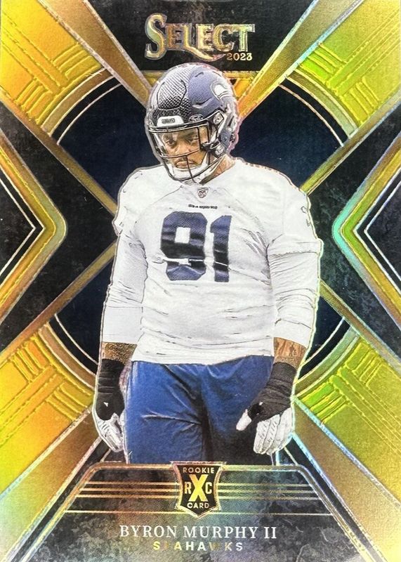 Byron Murphy II 2023 Select #519 XRC Prizm - Gold /10 RAW
