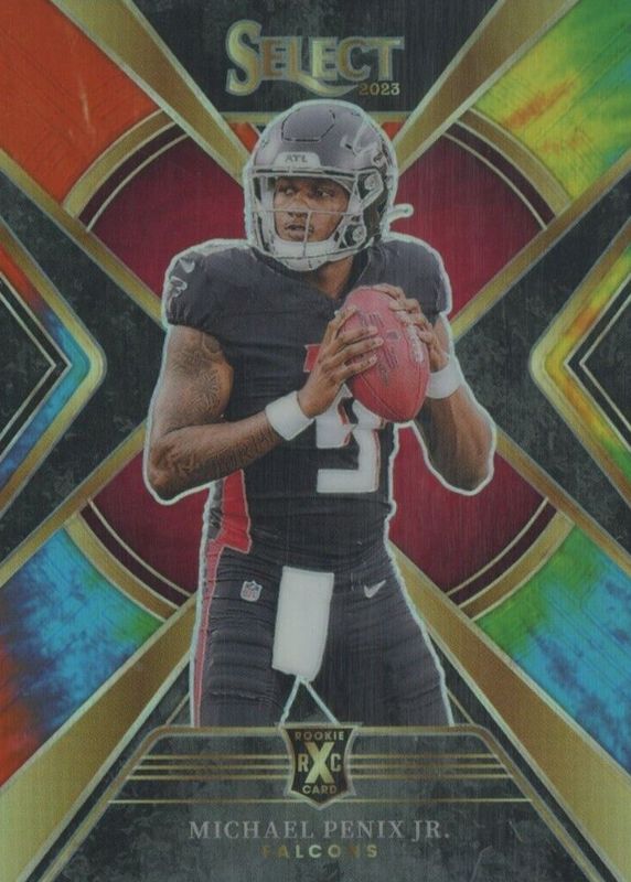 Michael Penix Jr. 2023 Select #504 XRC Prizm - Tie-Dye /25 Price