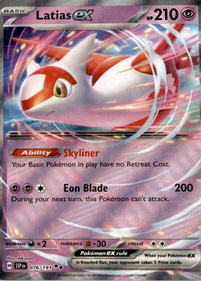 2024 Scarlet & Violet: Surging Sparks #076/191 Double Rare