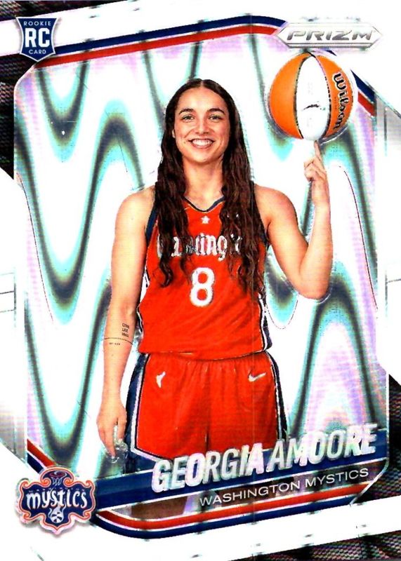 2025 Prizm WNBA #140 Rookie Variation - White Seismic