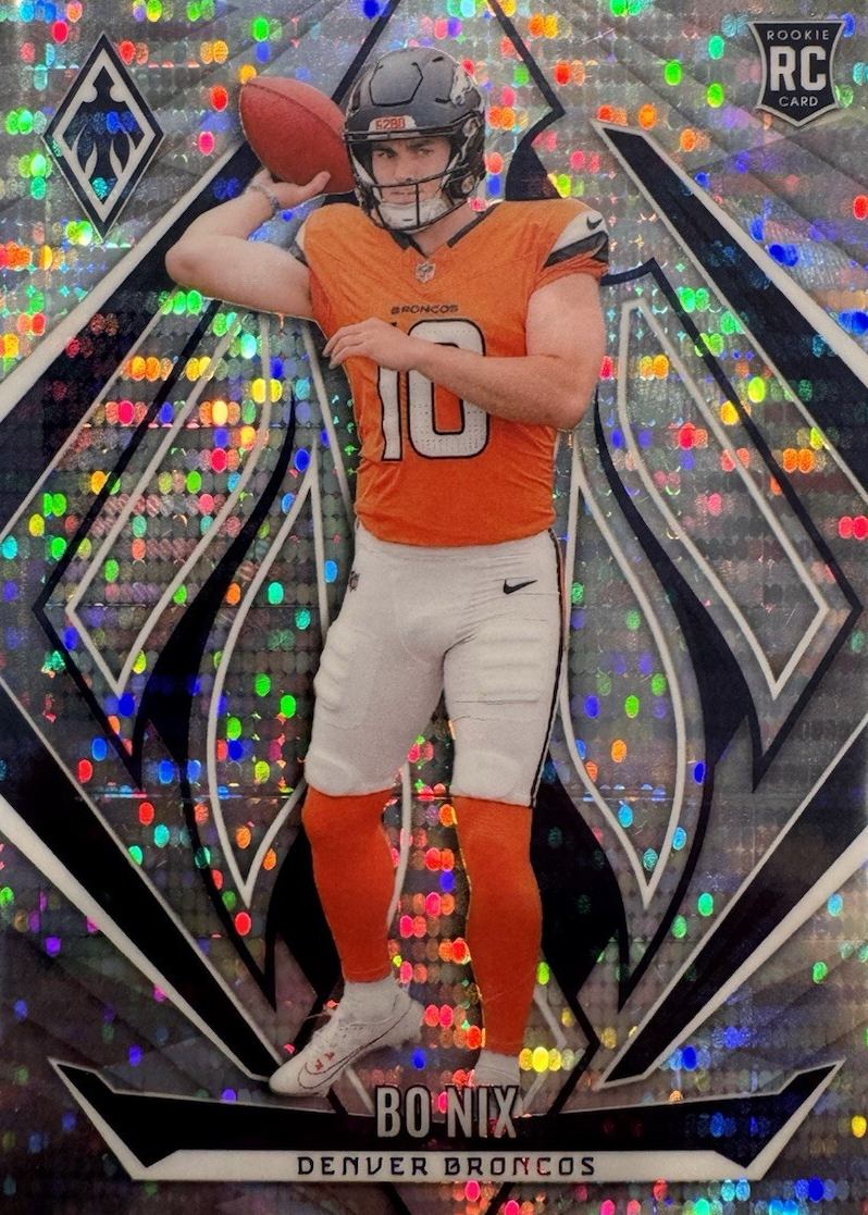 Bo Nix 2024 Phoenix #159 Pulsar /200 Price Guide - Sports