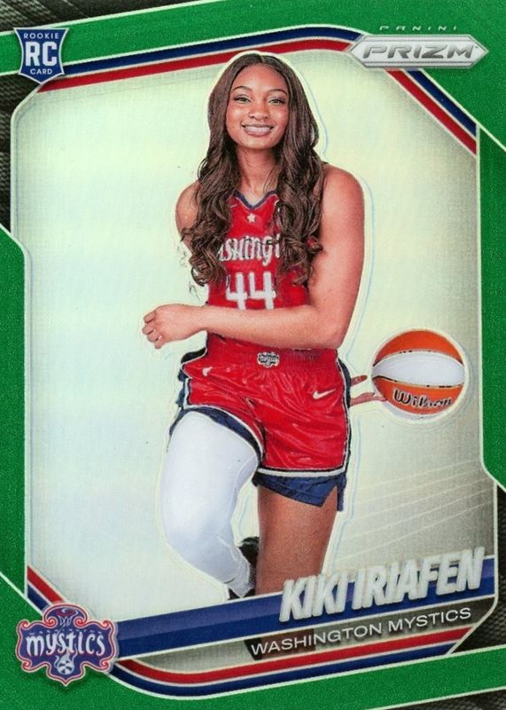 2025 Prizm WNBA #149 Rookie Variation - Green