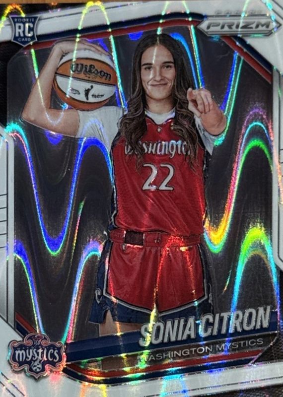 2025 Prizm WNBA #148 Rookie Variation - White Seismic