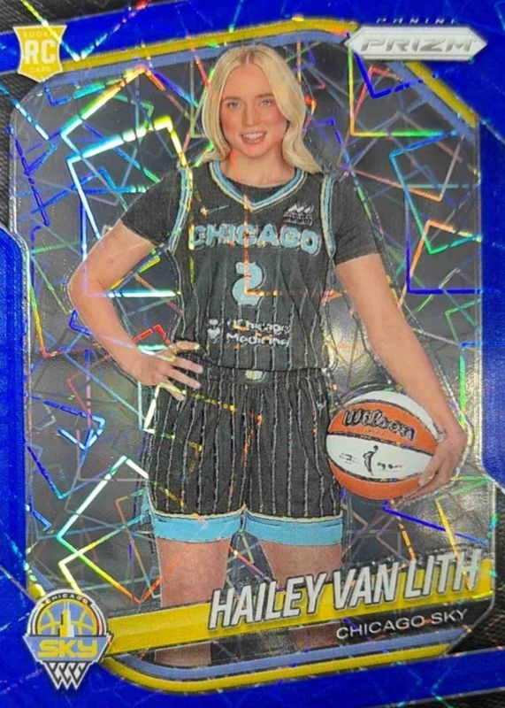 2025 Prizm WNBA #139 Rookie Variation - Blue Velocity