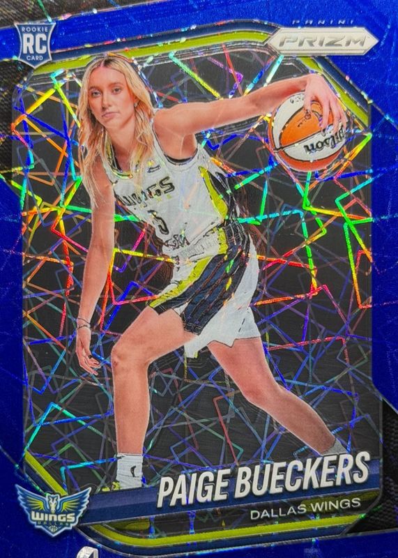 2025 Prizm WNBA #147 Rookie Variation - Blue Velocity