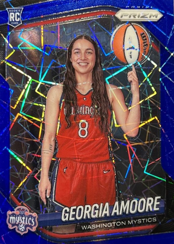 2025 Prizm WNBA #140 Rookie Variation - Blue Velocity