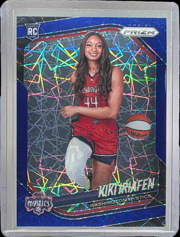 2025 Prizm WNBA #149 Rookie Variation - Blue Velocity