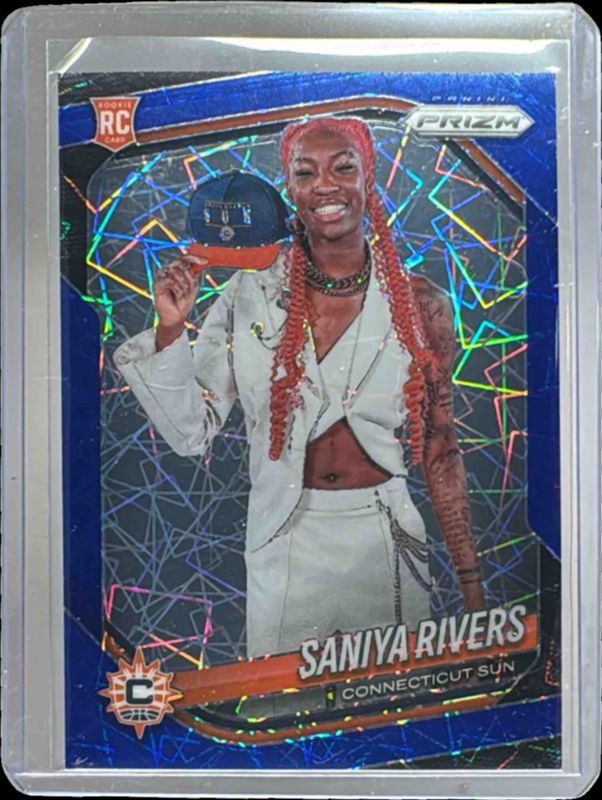 2025 Prizm WNBA #150 Rookie Variation - Blue Velocity