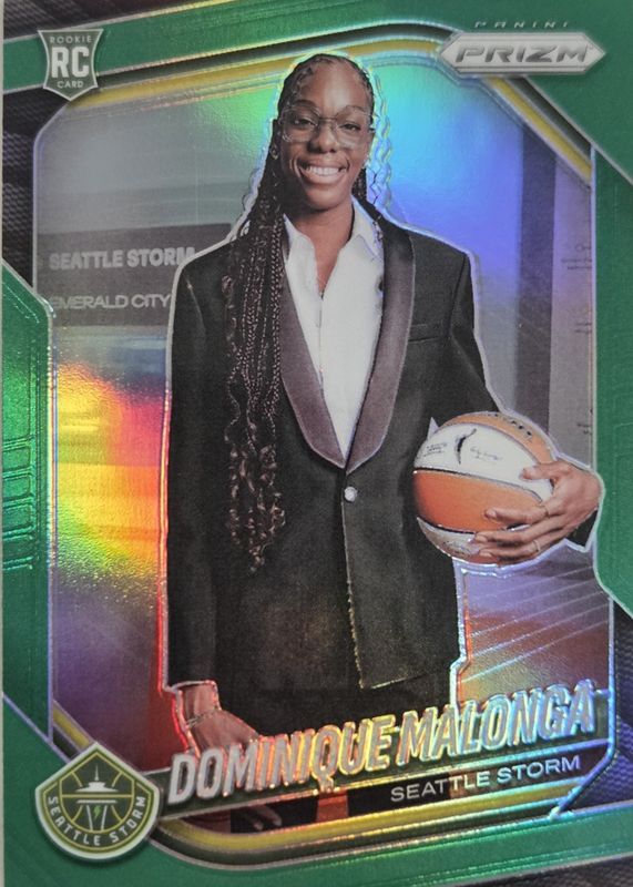 2025 Prizm WNBA #144 Rookie Variation - Green