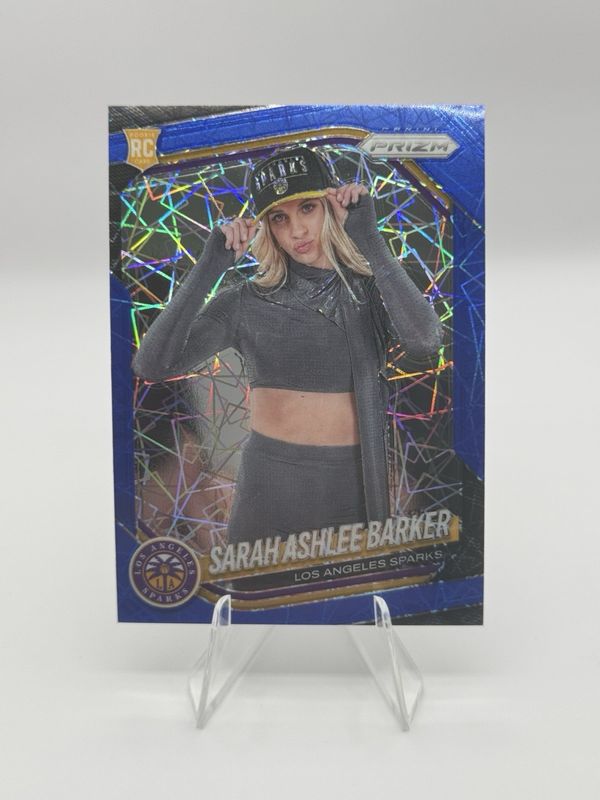 2025 Prizm WNBA #142 Rookie Variation - Blue Velocity