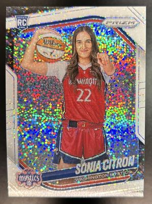 2025 Prizm WNBA #148 Rookie Variation - White Sparkle /(SSP)