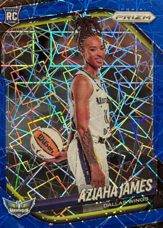 2025 Prizm WNBA #141 Rookie Variation - Blue Velocity