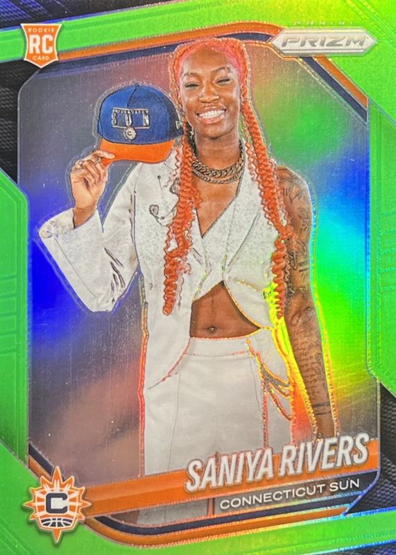 2025 Prizm WNBA #150 Rookie Variation - Lime Green /225