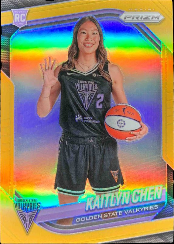 2025 Prizm WNBA #143 Rookie Variation - Gold /10
