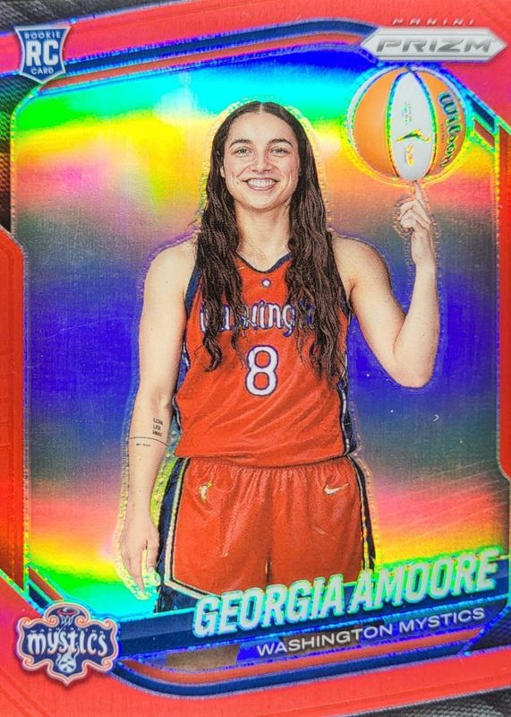 2025 Prizm WNBA #140 Rookie Variation - Red /299