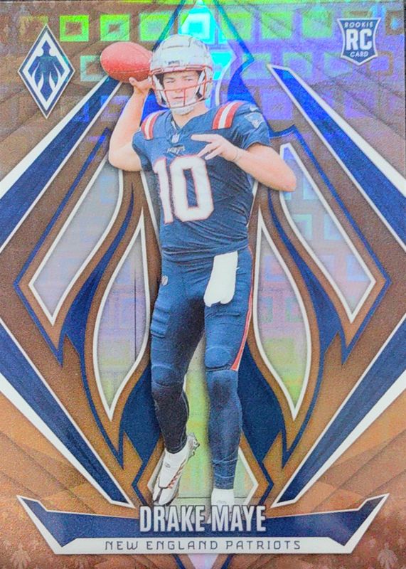 Drake Maye 2024 Phoenix #179 Bronze Pandora /33 Rookie RAW