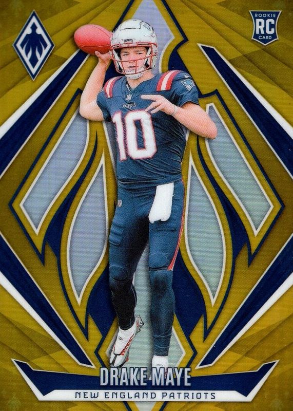 Drake Maye 2024 Phoenix #179 Gold /10 Rookie RAW