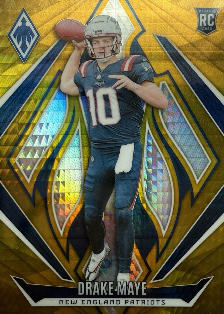 Drake Maye 2024 Phoenix #179 Gold Hyper /10 Price Guide - Sports Card ...