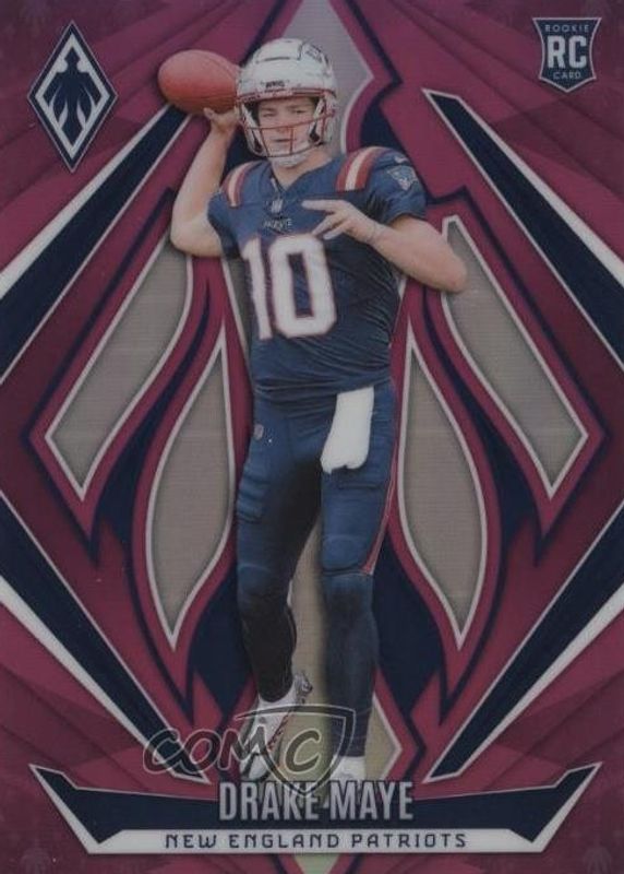 Drake Maye 2024 Phoenix #179 Pink /40 Rookie RAW