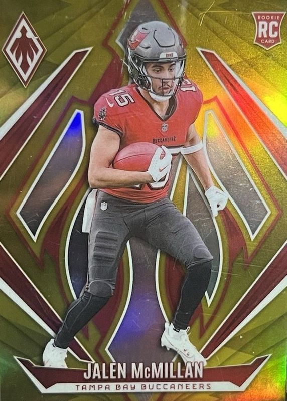 Jalen McMillan 2024 Phoenix #189 Gold /10 Rookie RAW