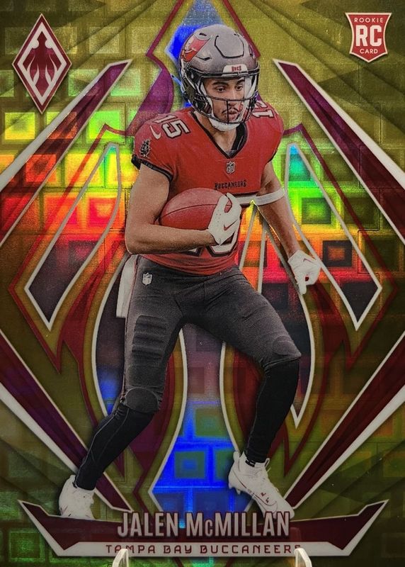 Jalen McMillan 2024 Phoenix #189 Gold Pandora /10 Rookie RAW