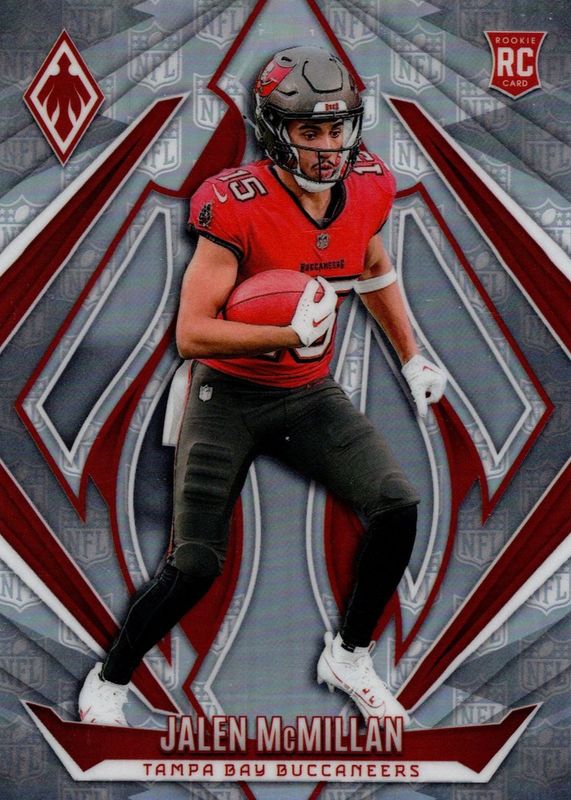 Jalen McMillan 2024 Phoenix #189 NFL Shield /150 Rookie RAW