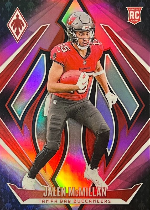 Jalen McMillan 2024 Phoenix #189 Pink Fade /88 Rookie RAW