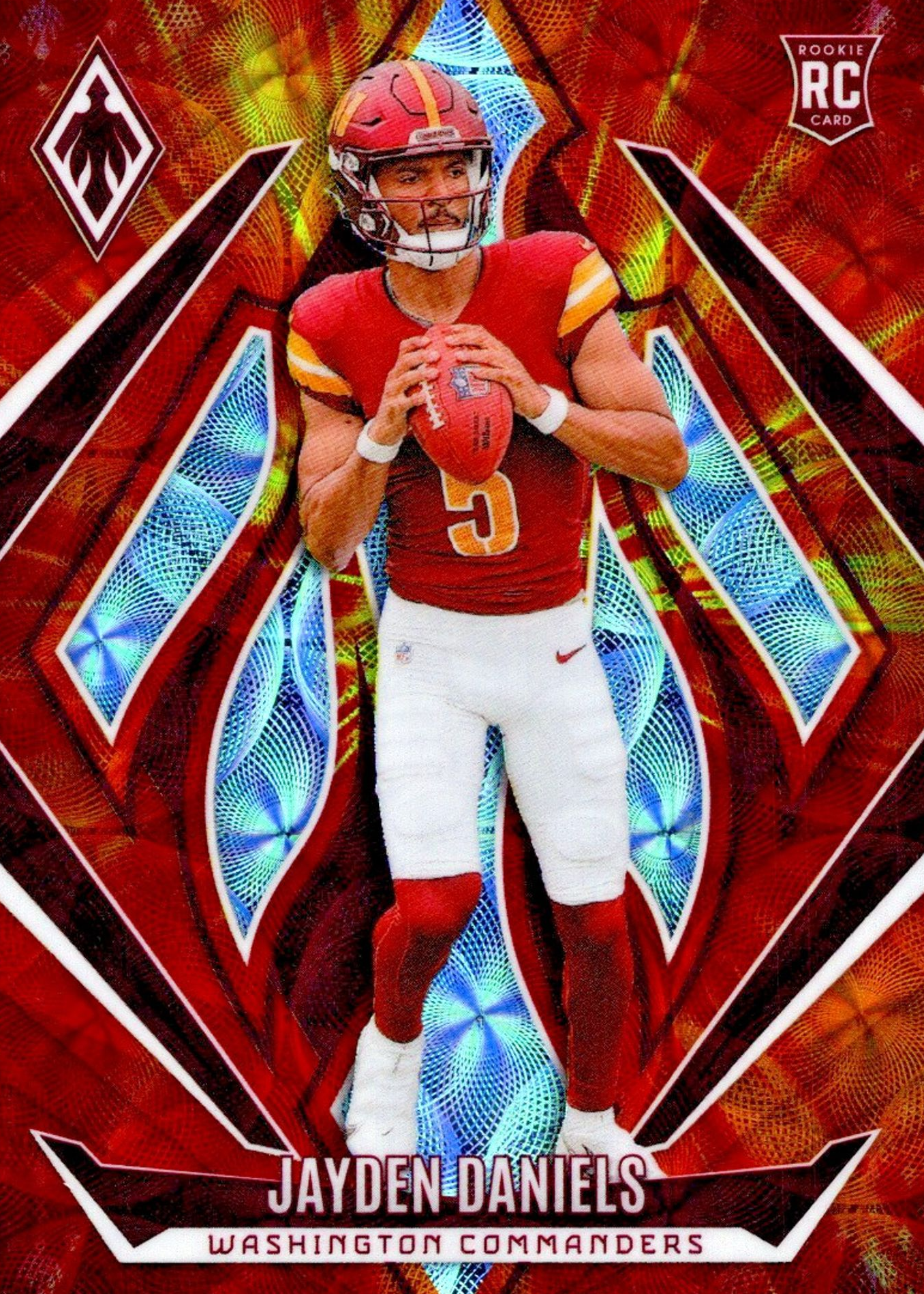 Jayden Daniels 2024 Phoenix #198 FireBurst /350 Price Guide