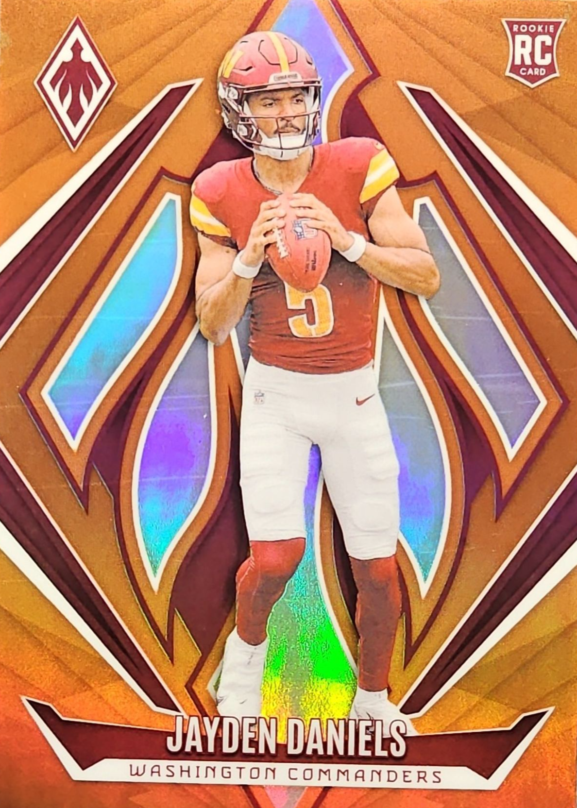 Jayden Daniels 2024 Phoenix #198 Orange Price Guide - Sports Card