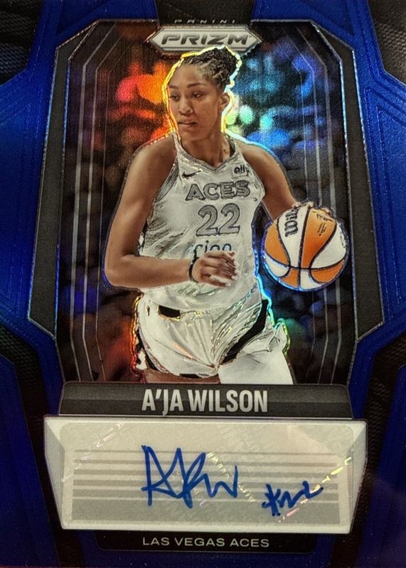 2025 Prizm WNBA #SG-AW Signatures - Blue /75