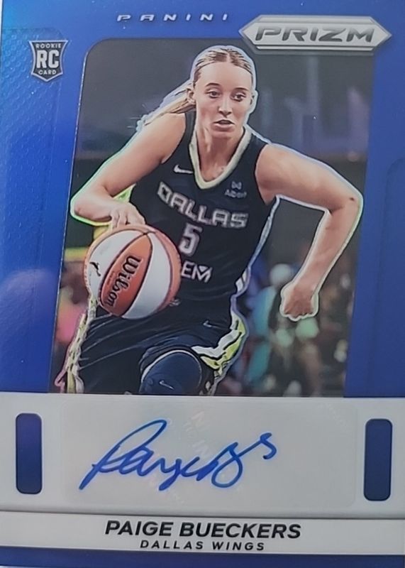 2025 Prizm WNBA #SG-PB Signatures - Blue /75