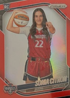 2025 Prizm WNBA #148 Rookie Variation - Red /299
