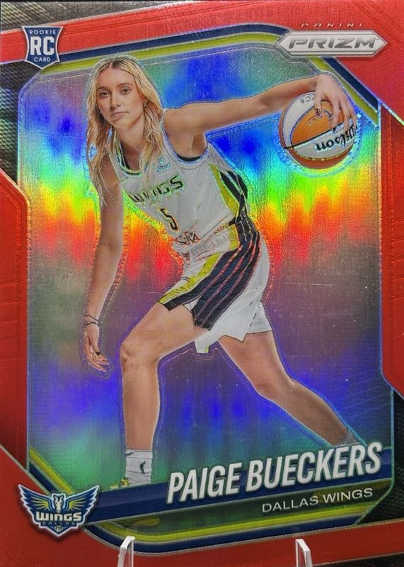 2025 Prizm WNBA #147 Rookie Variation - Red /299