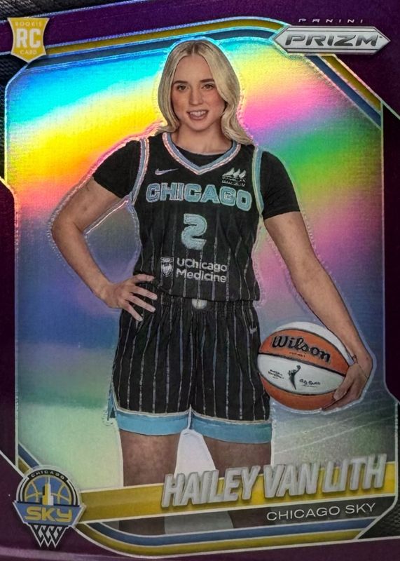 2025 Prizm WNBA #139 Rookie Variation - Purple /149