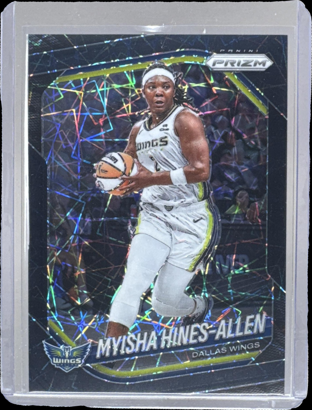 Myisha Hines-Allen 2025 Panini Prizm WNBA #96 Black Velocity /39 Price ...
