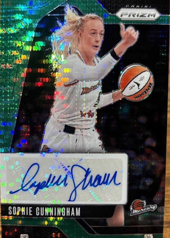 2025 Prizm WNBA #SG-SC Signatures - Green Pulsar /25