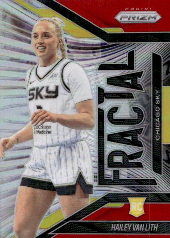 2025 Prizm WNBA #15 Fractal - Red /99