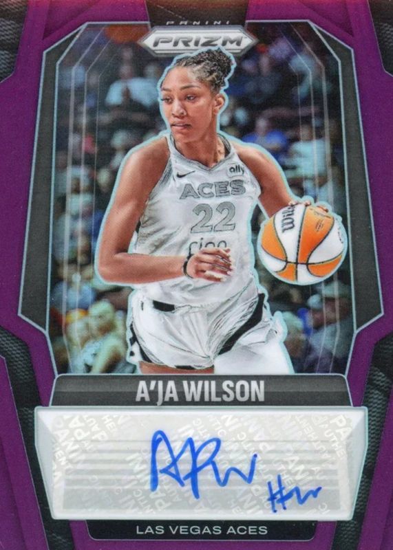 2025 Prizm WNBA #SG-AW Signatures - Purple /49